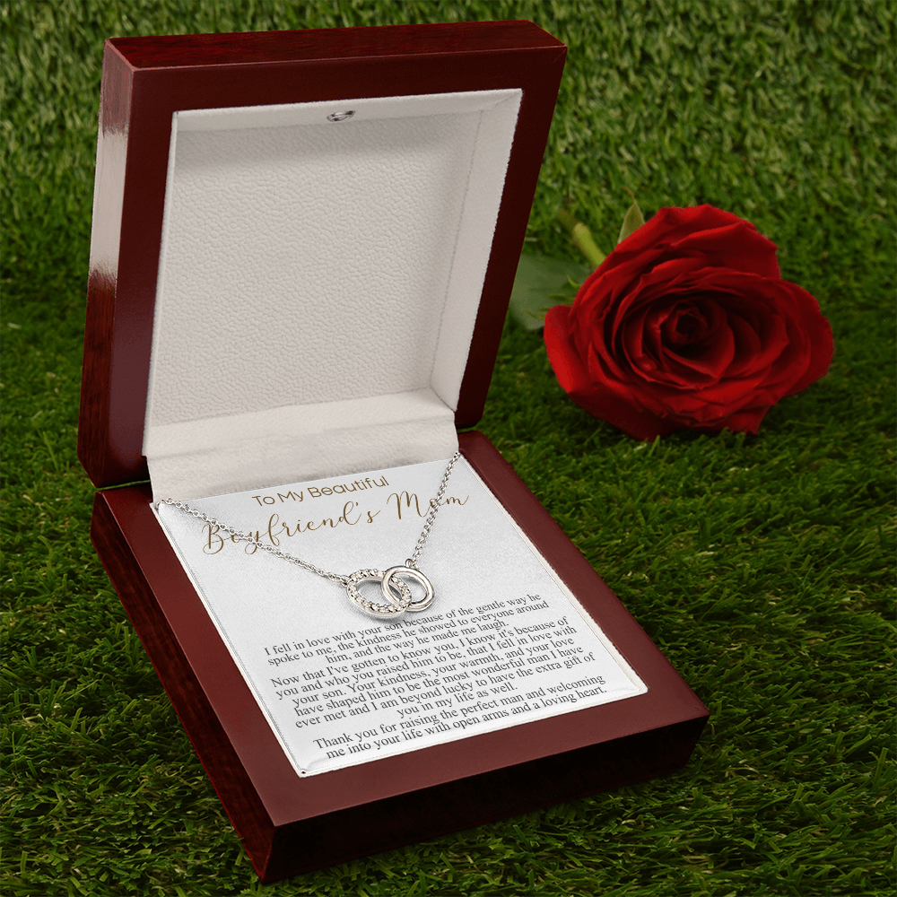 to my wonderful boyfriends mom