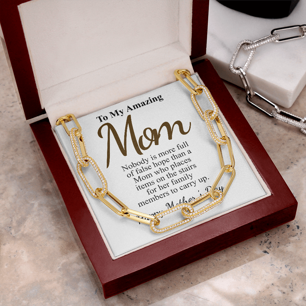 to my amazing mom