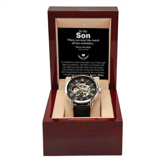 to my son