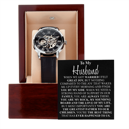 TO MY HUSBAND