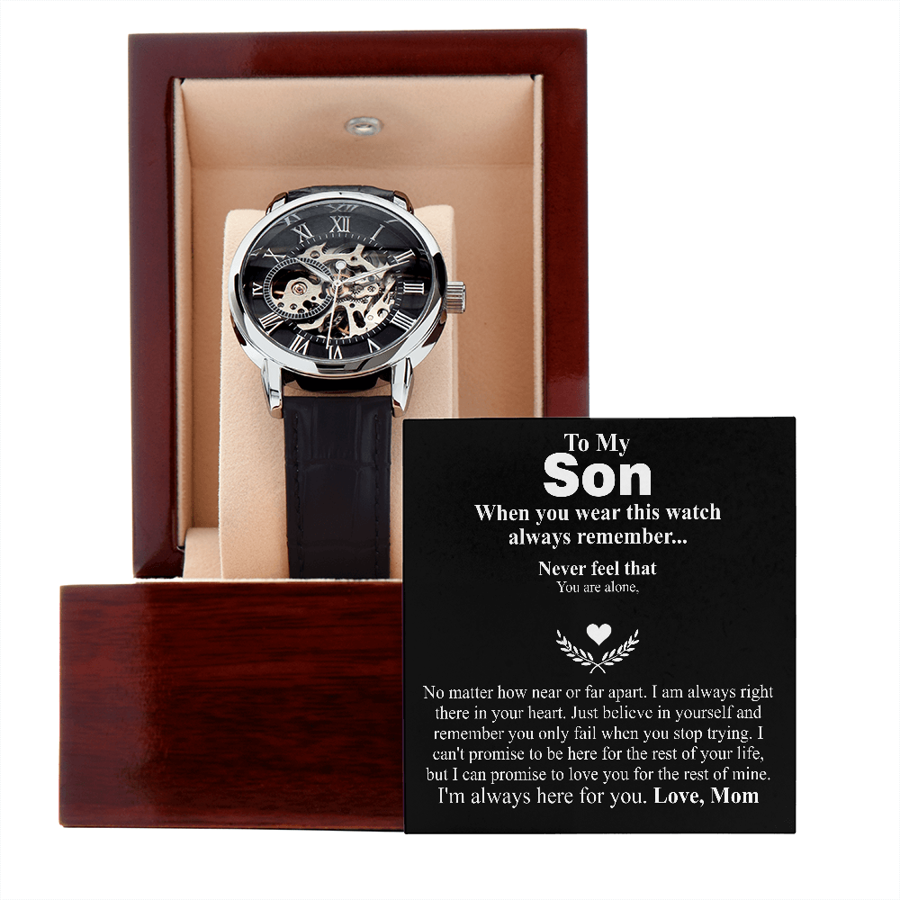 to my son