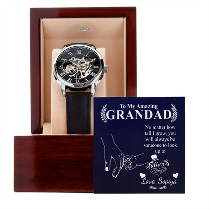 to my amazing grandad