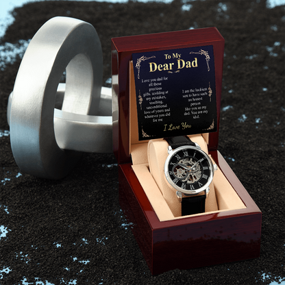 to my dear dad
