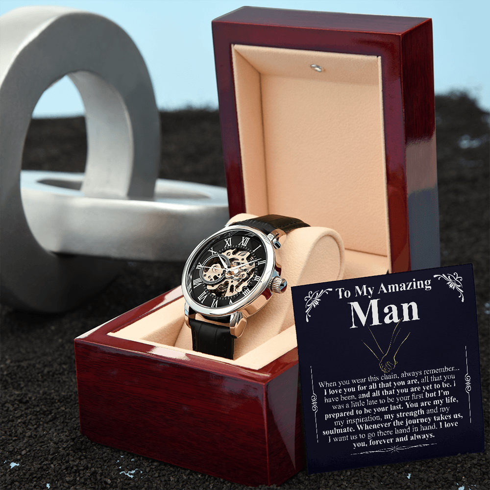 to my amzing man