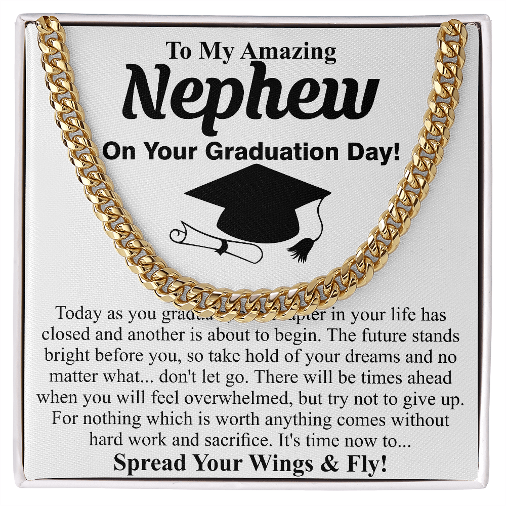 to my amazing nephew