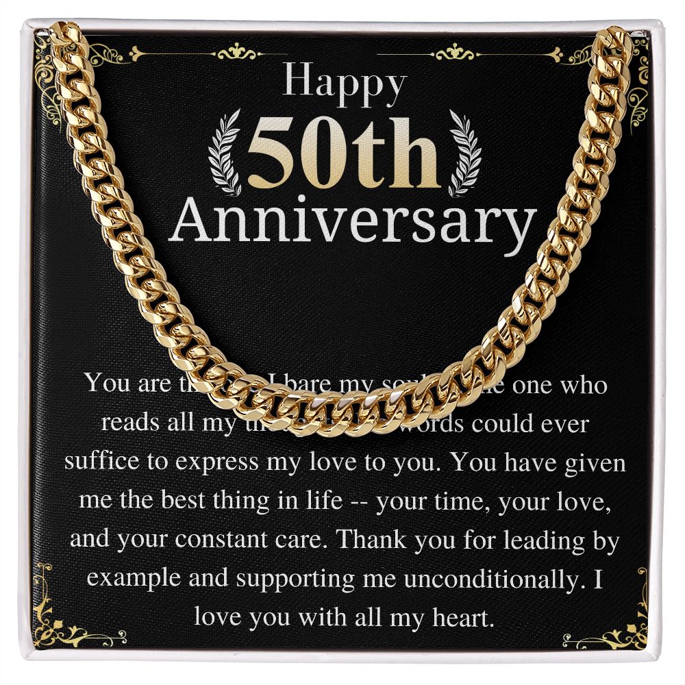 happy 50th anniversary chain 2026