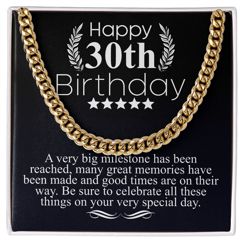 HAPPY 30TH BIRTHDAY