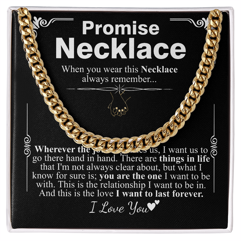 promise necklace