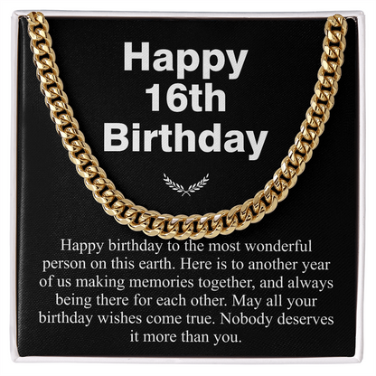 happy 16th birthday