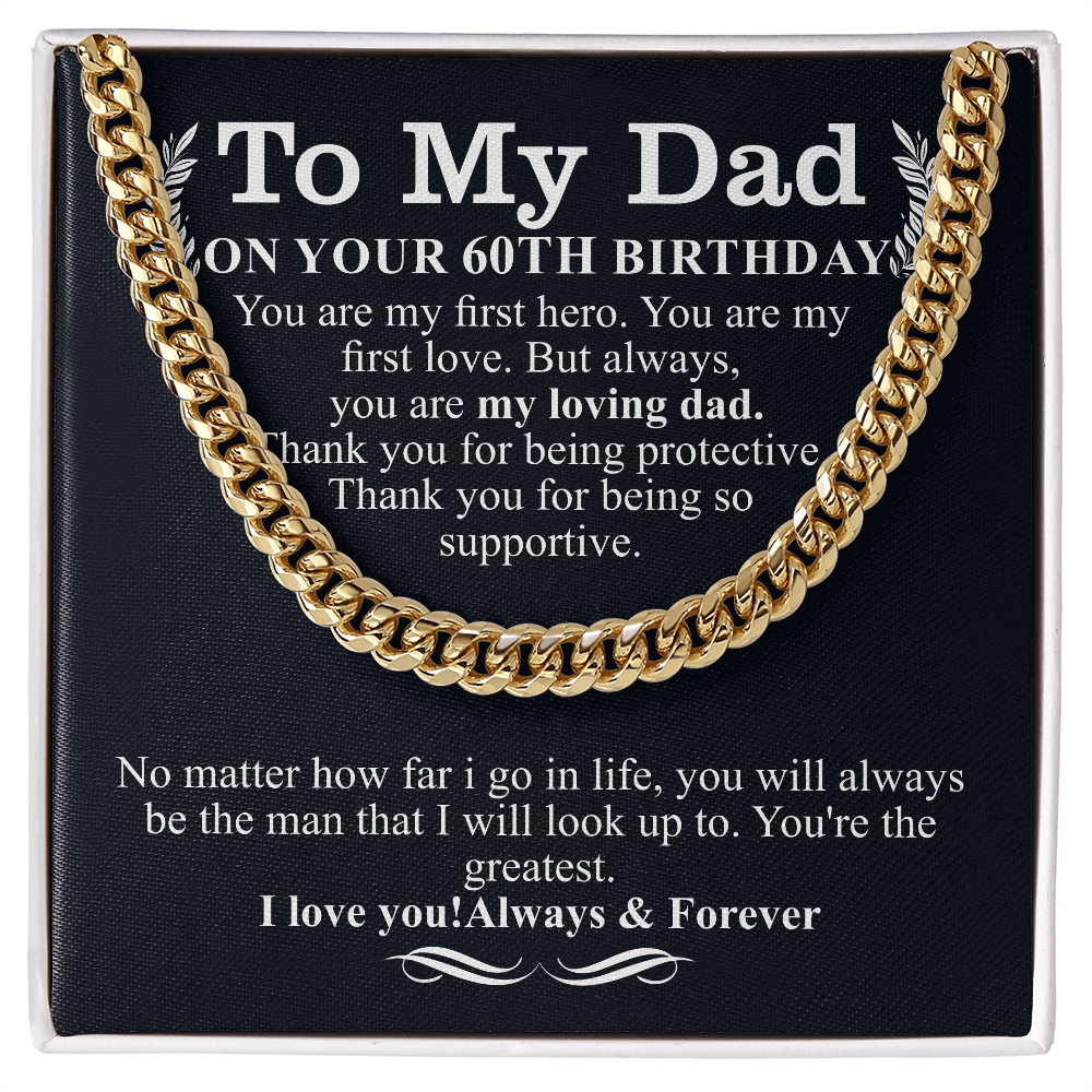 TO MY DAD ON YOUR 60TH BIRTHDAY