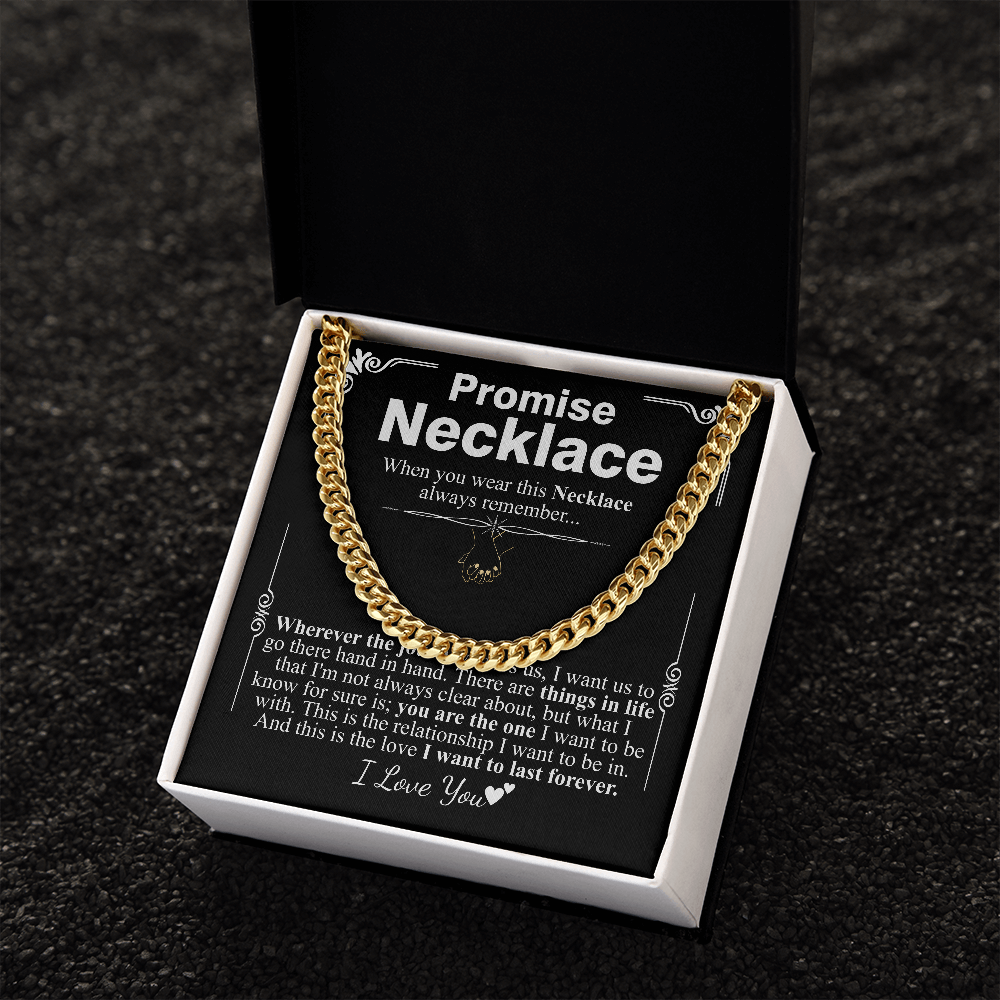 promise necklace