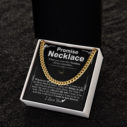 promise necklace
