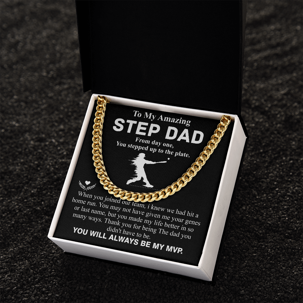 to my amazing step dad from day one