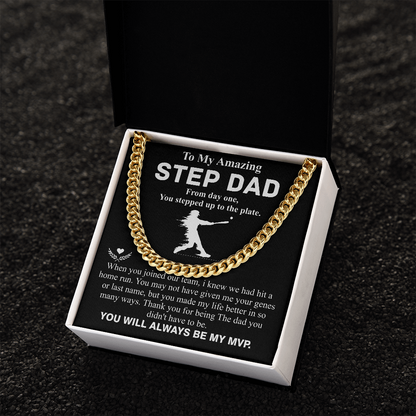 to my amazing step dad from day one