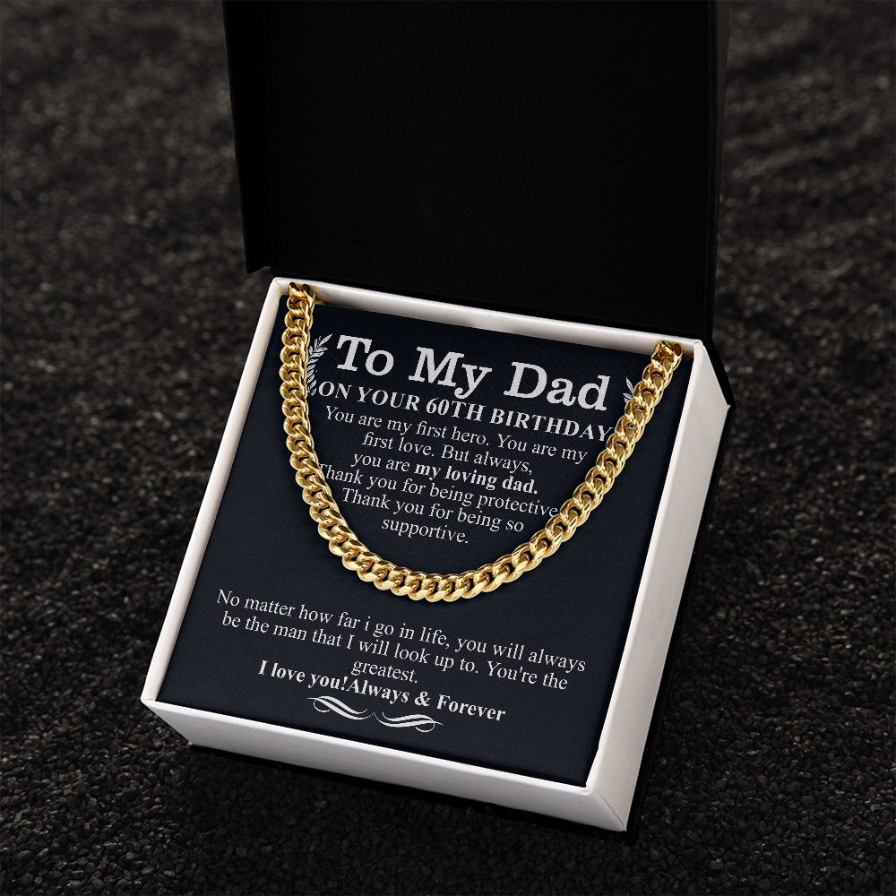 TO MY DAD ON YOUR 60TH BIRTHDAY