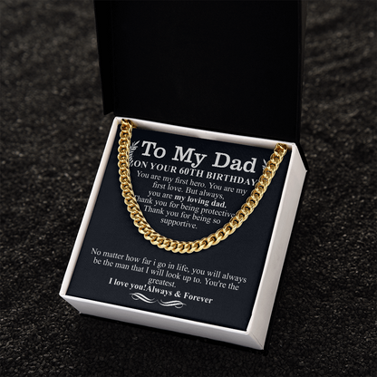 TO MY DAD ON YOUR 60TH BIRTHDAY