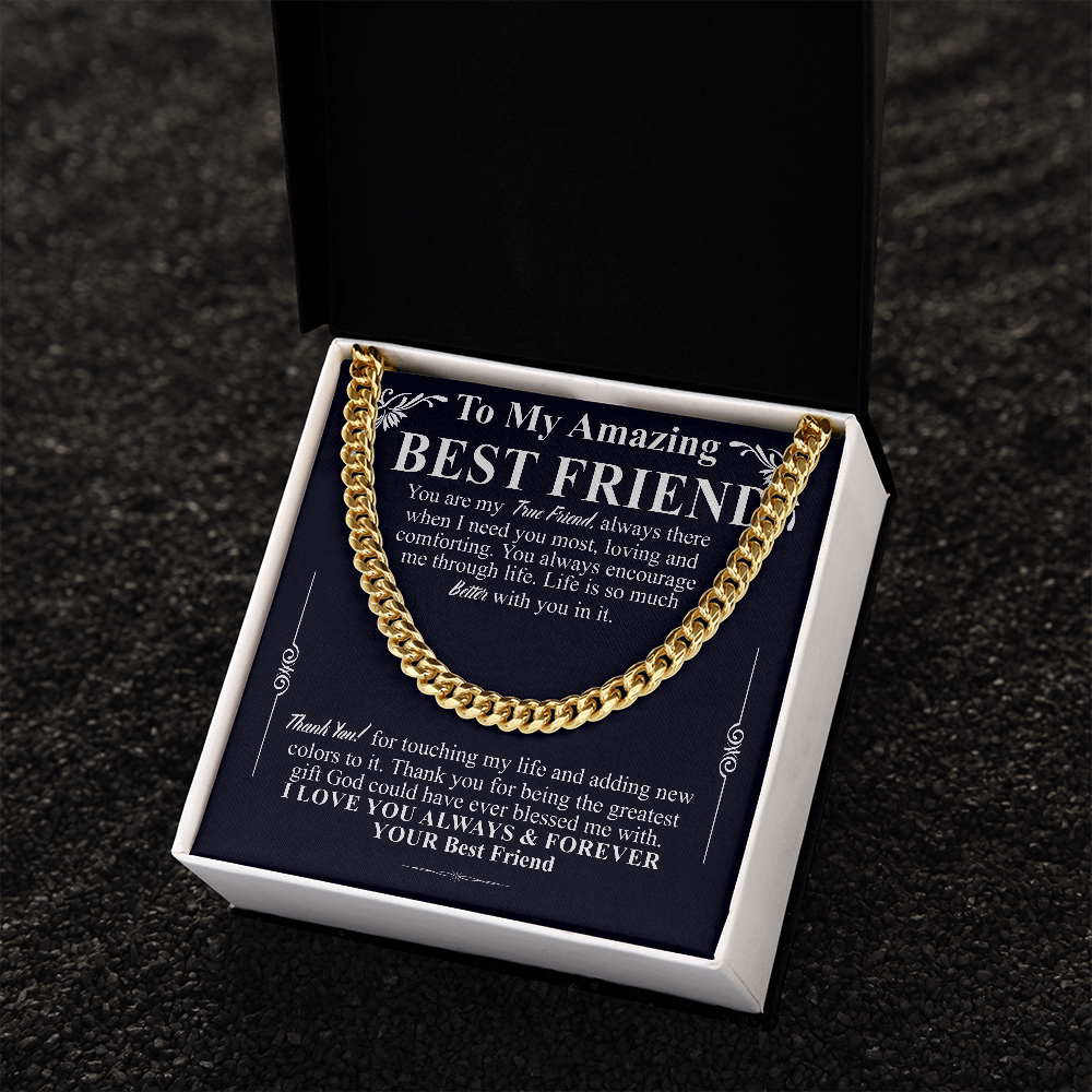 to my amazing best friend chain