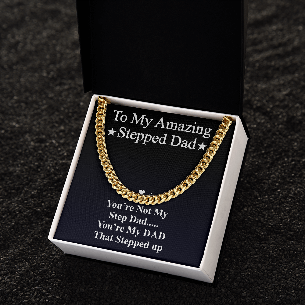 to my amazing stepped dad
