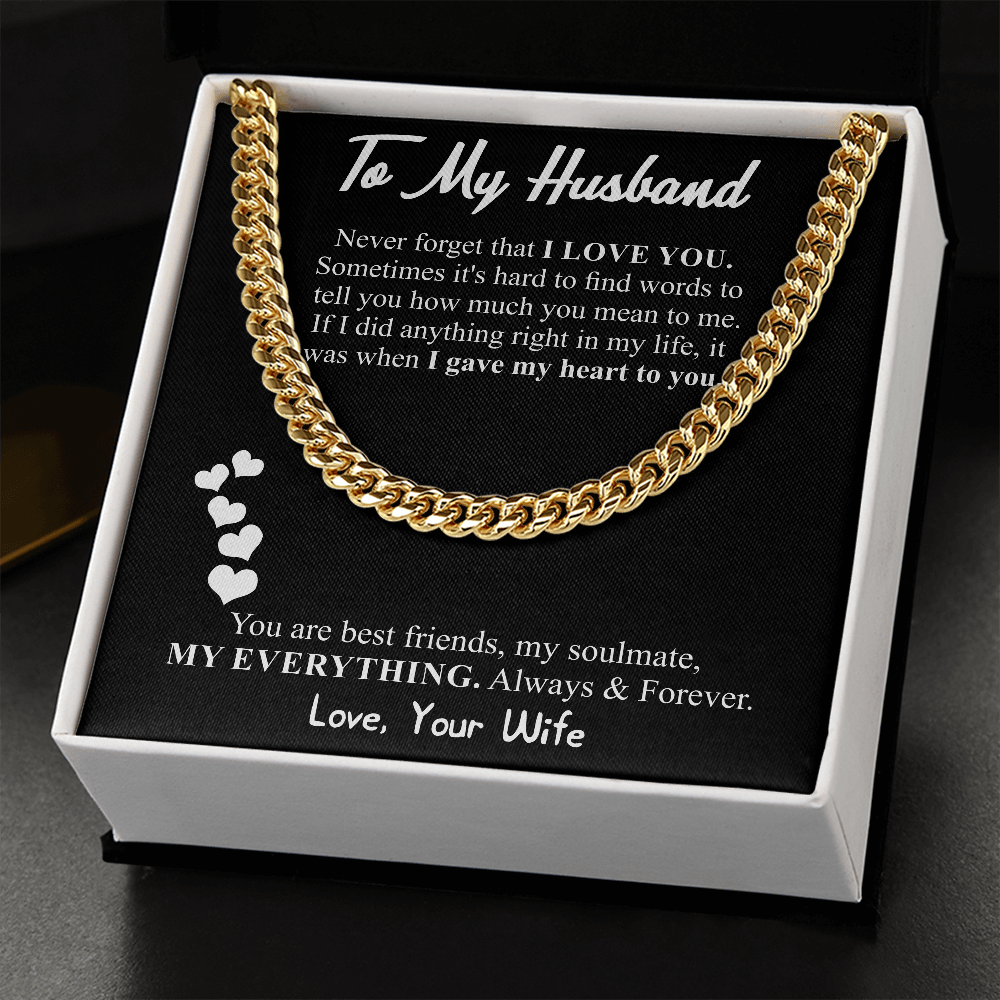 to my husband