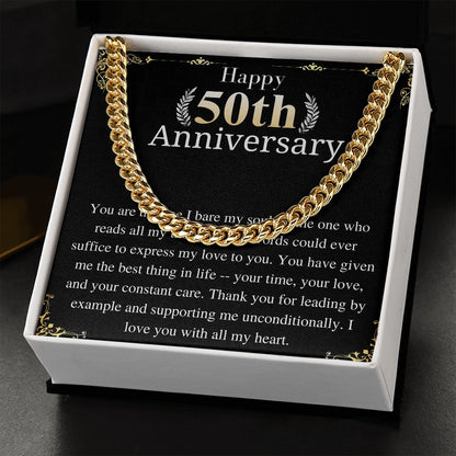 happy 50th anniversary chain 2026