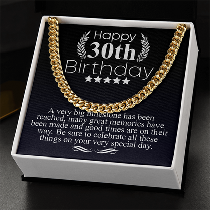 HAPPY 30TH BIRTHDAY