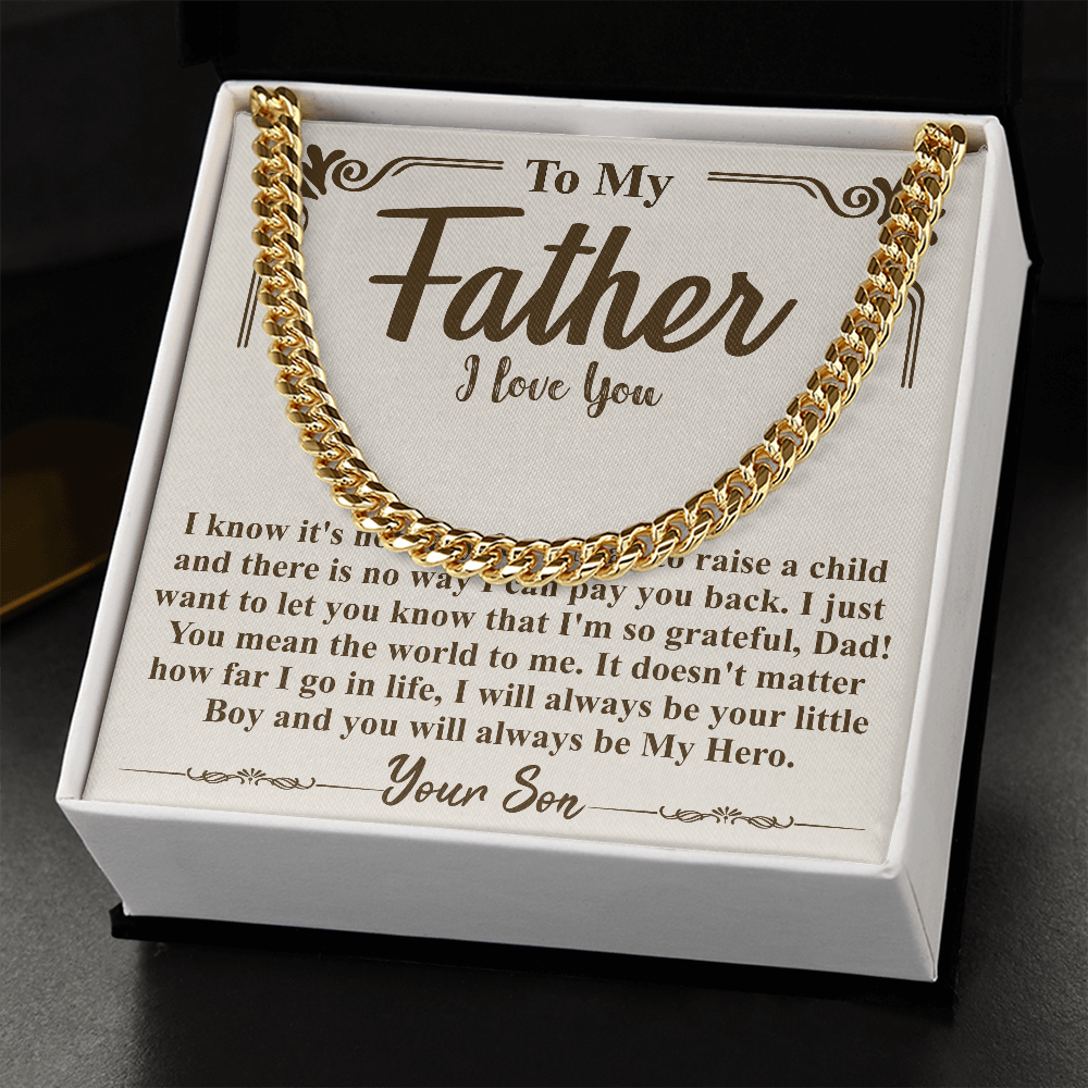 TO MY FATHER I LOVE YOU