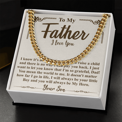 TO MY FATHER I LOVE YOU