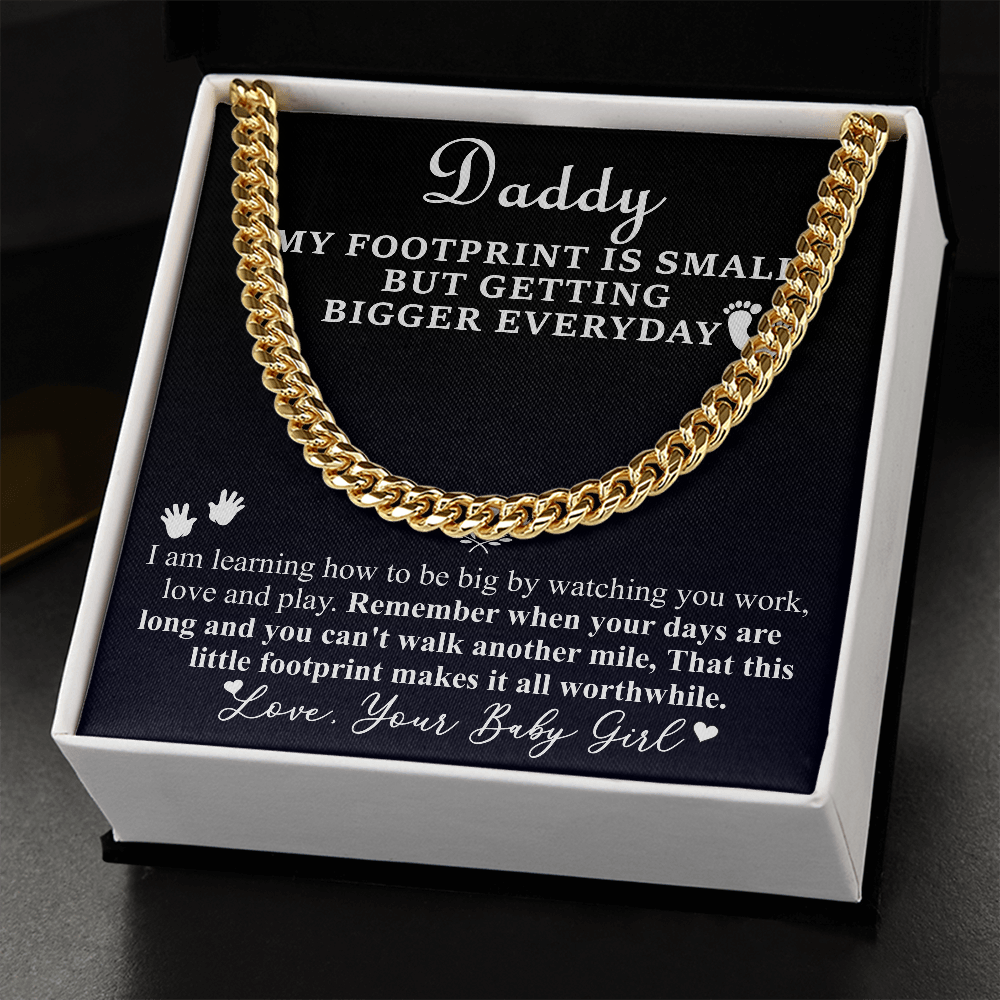 daddy my footprint