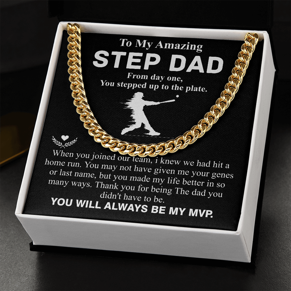 to my amazing step dad from day one