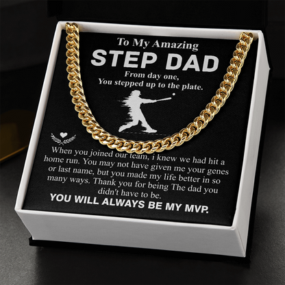 to my amazing step dad from day one
