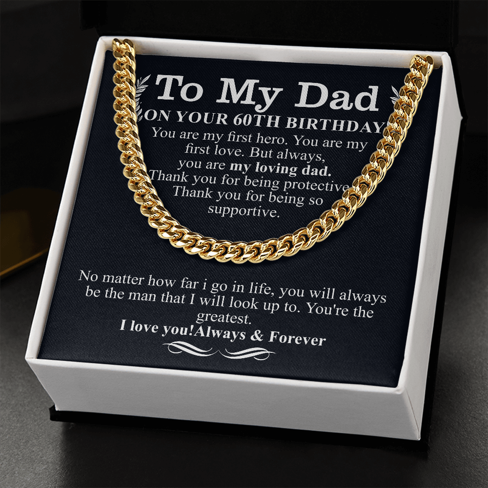 TO MY DAD ON YOUR 60TH BIRTHDAY