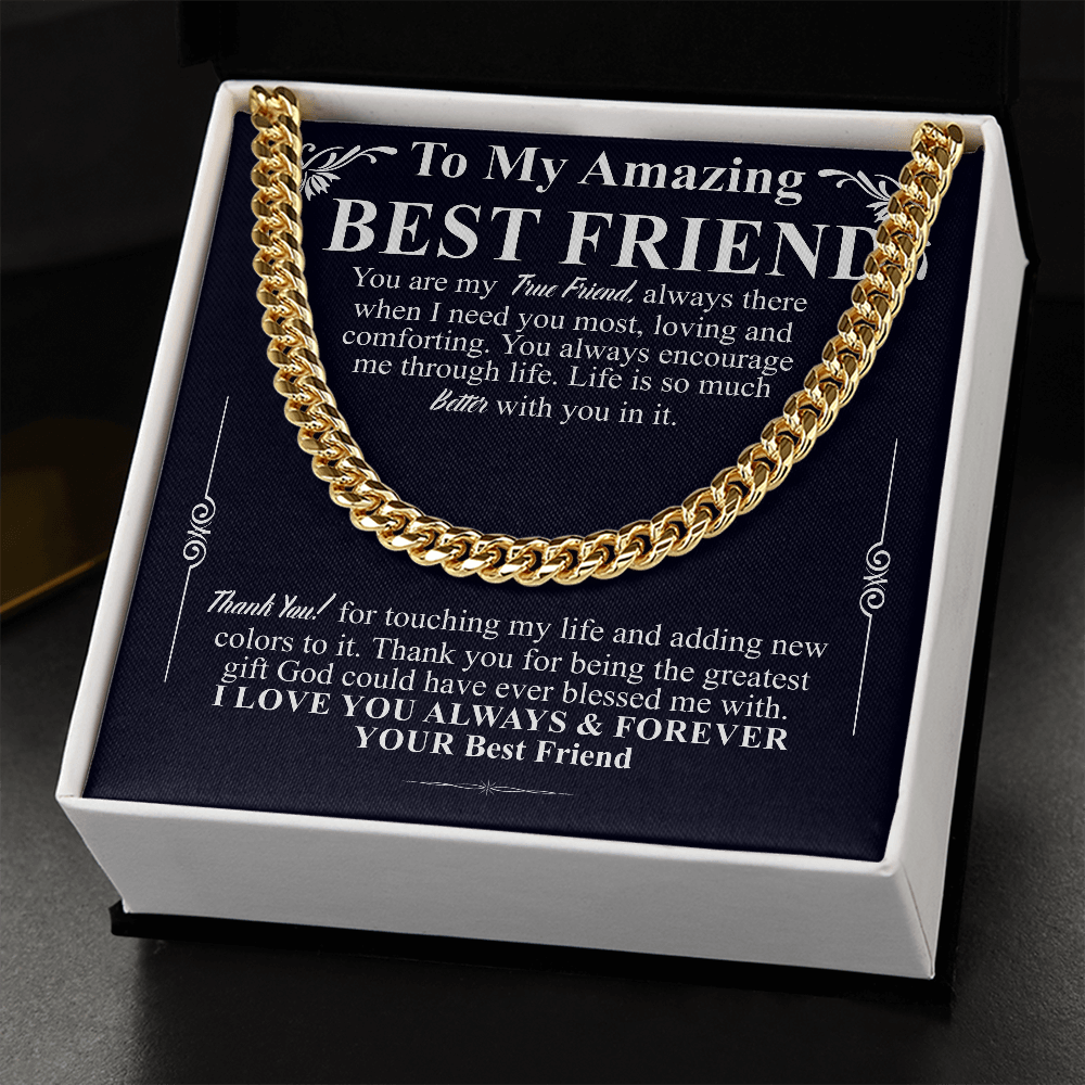 to my amazing best friend chain