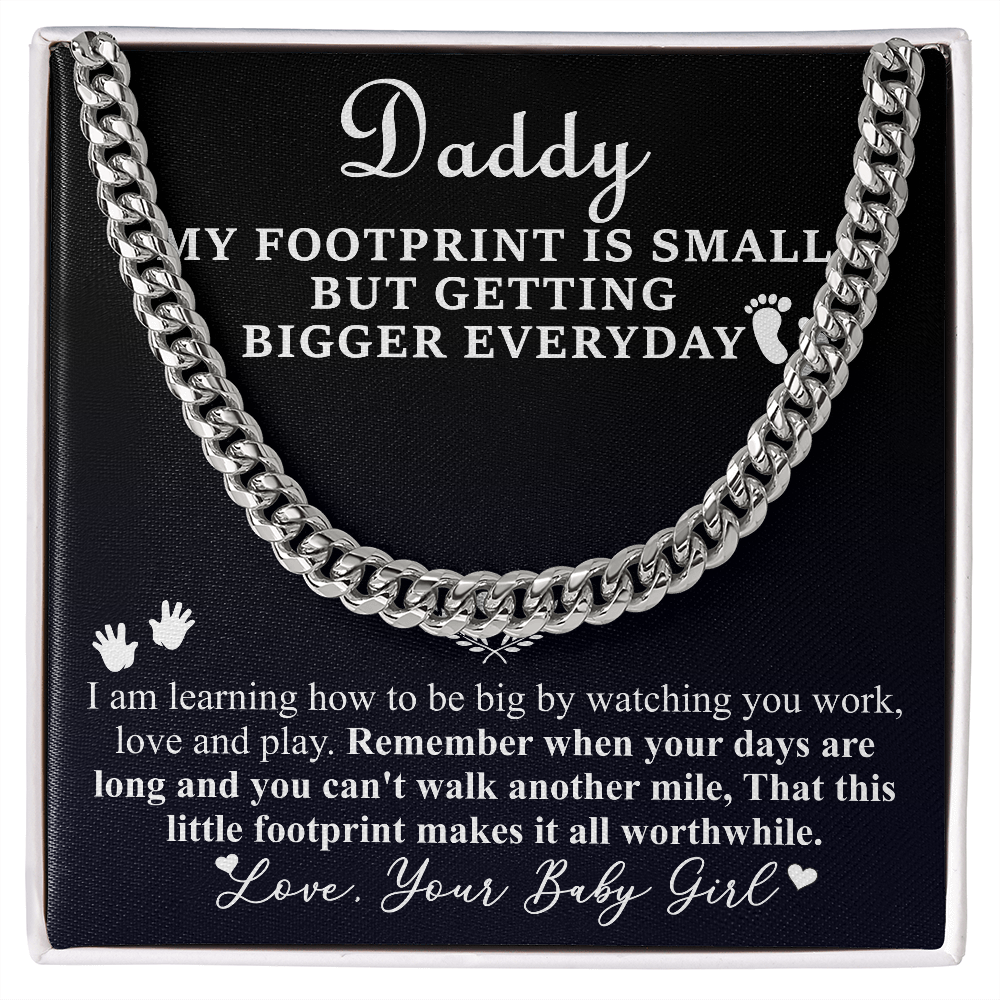 daddy my footprint