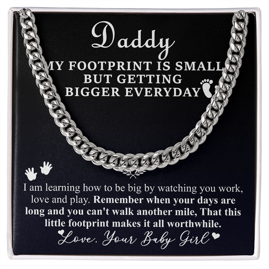 daddy my footprint