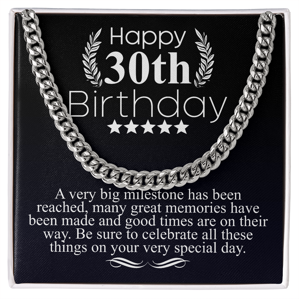HAPPY 30TH BIRTHDAY