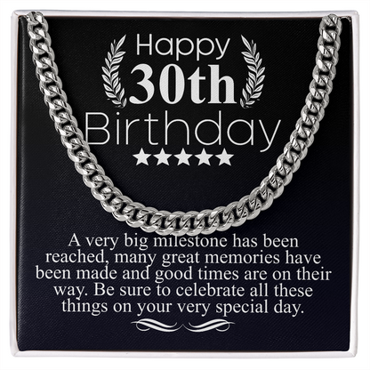 HAPPY 30TH BIRTHDAY