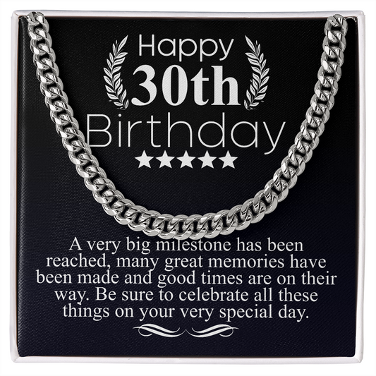 HAPPY 30TH BIRTHDAY