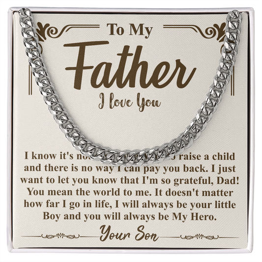 TO MY FATHER I LOVE YOU