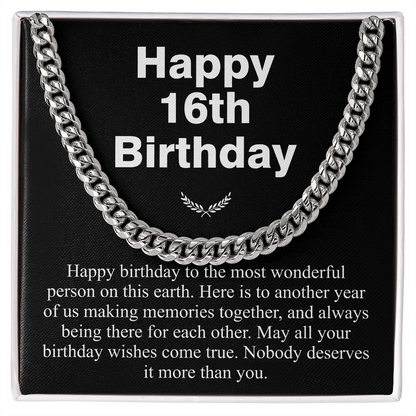 happy 16th birthday