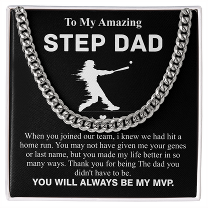 to my amazing step dad