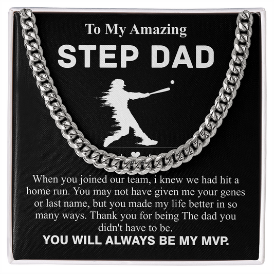 to my amazing step dad