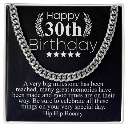 HAPPY 30TH BIRTHDAY