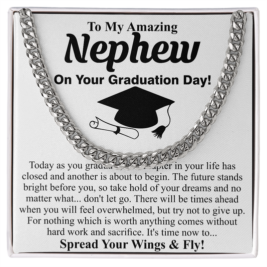 to my amazing nephew