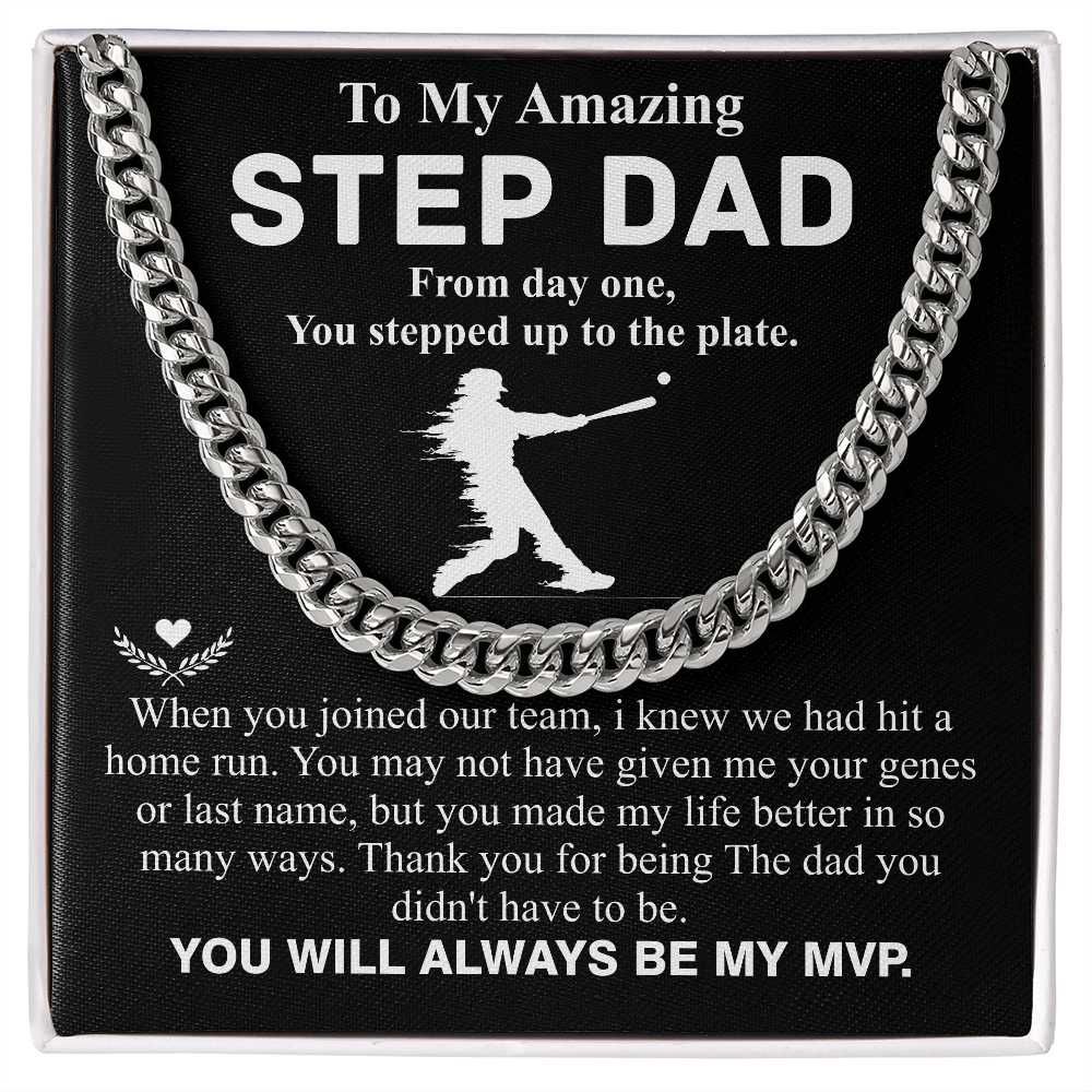 to my amazing step dad from day one