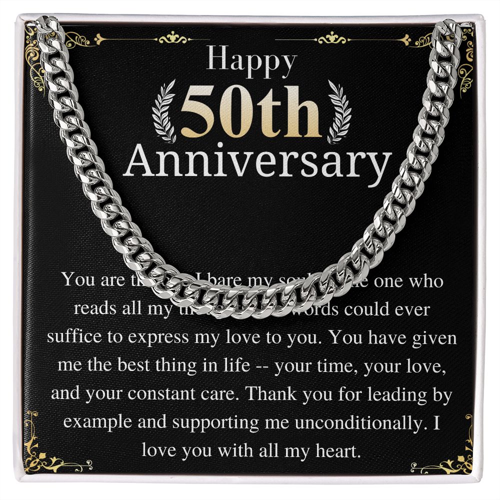 happy 50th anniversary chain 2026
