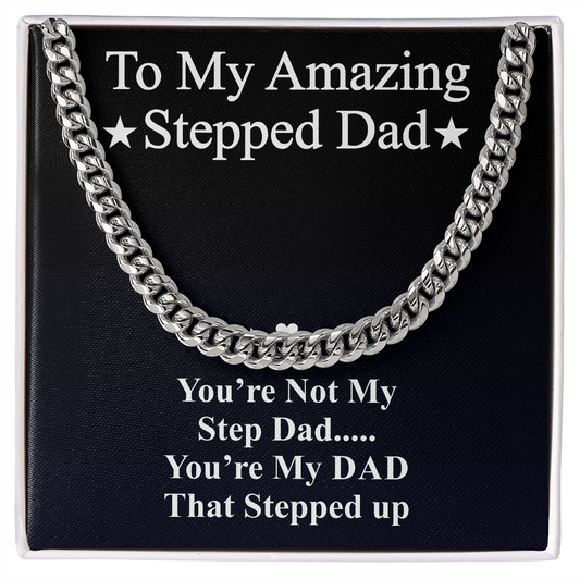 to my amazing stepped dad