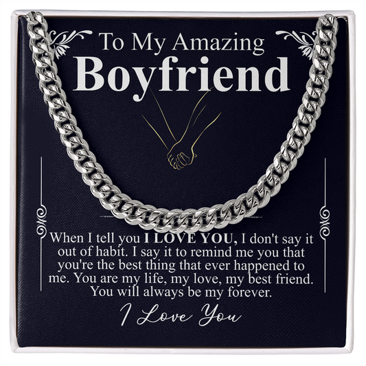 to my amazing boyfrends