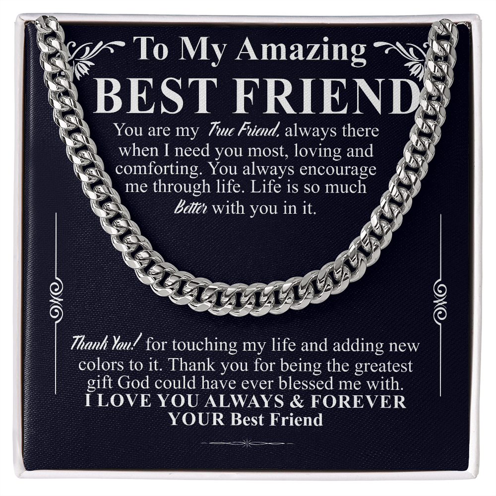 to my amazing best friend chain