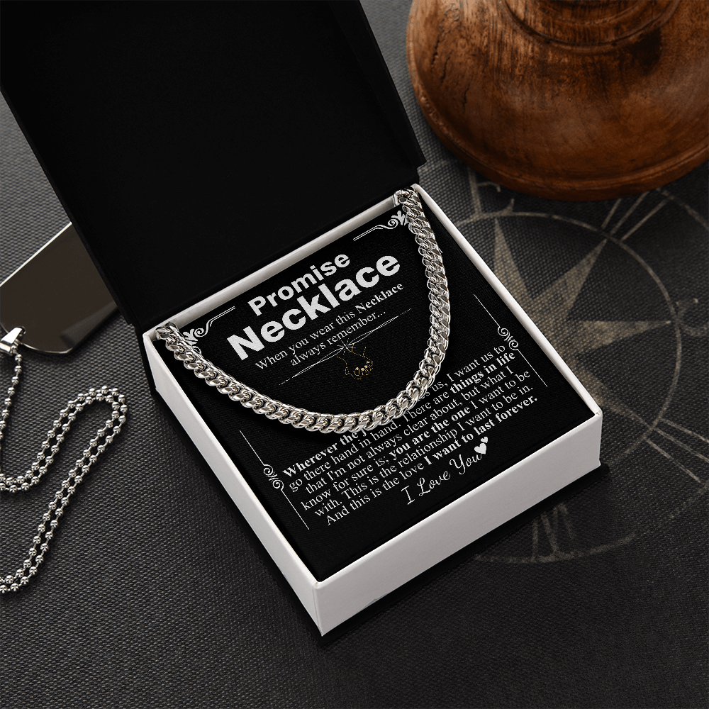 promise necklace