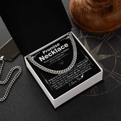 promise necklace